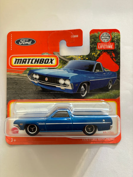 Matchbox 1970 Ford Ranchero Short Card