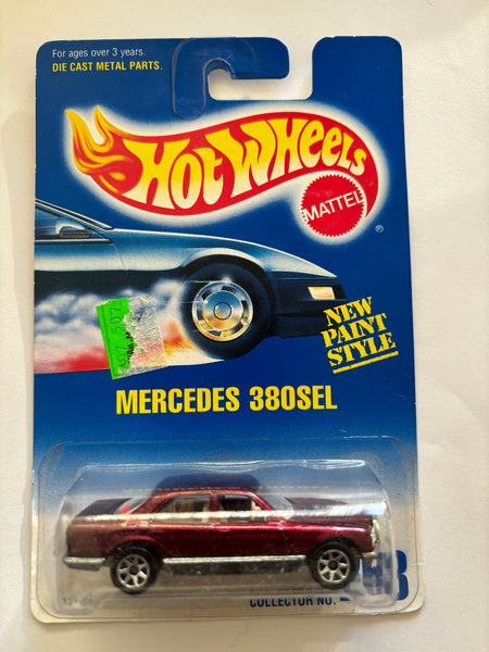 Hotwheels Mercedes 380SEL