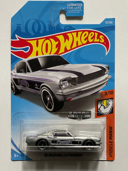 Hotwheels ‘65 Mustang 2+2 Fastback Zamac