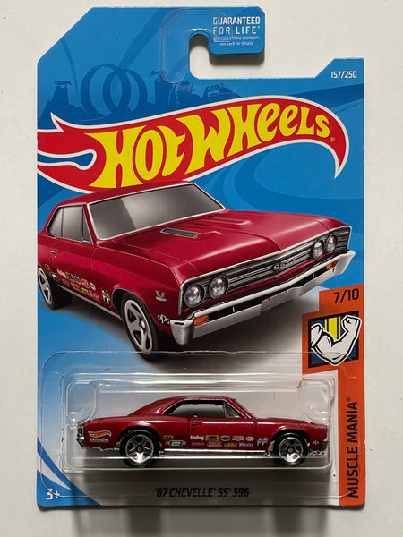 Hotwheels ‘67 Chevelle SS 396 Red