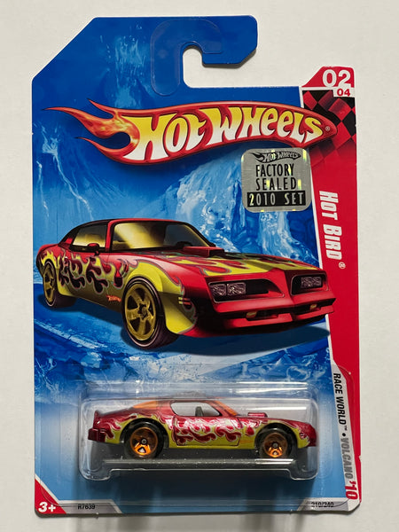 Hotwheels Hot Bird Factory Sealed 2010 Set Red
