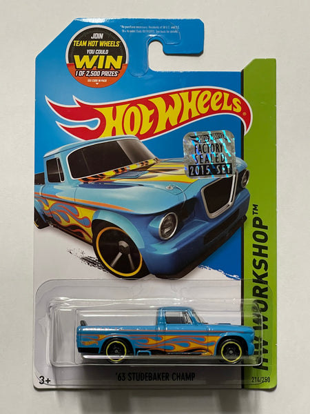Hotwheels ‘63 Studebaker Champ Factory Sealed 2015 Set