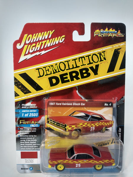 JONNY LIGHTNING STREET FREAKS 1967 FORD FAIRLANE STOCK CAR