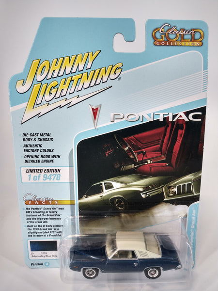 JOHNNY LIGHTNING CLASSIC GOLD 1973 PONTIAC GRAD AM