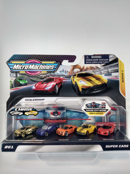 MICRO MACHINES 2020 SERIES 1 SUPER CARS