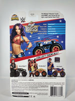 HOT WHEELS MONSTER TRUCKS SASHA BANKS 9/10