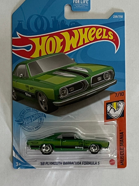 HOTWHEELS ‘68 PLYMOUTH BARRACUDA FORMULA S