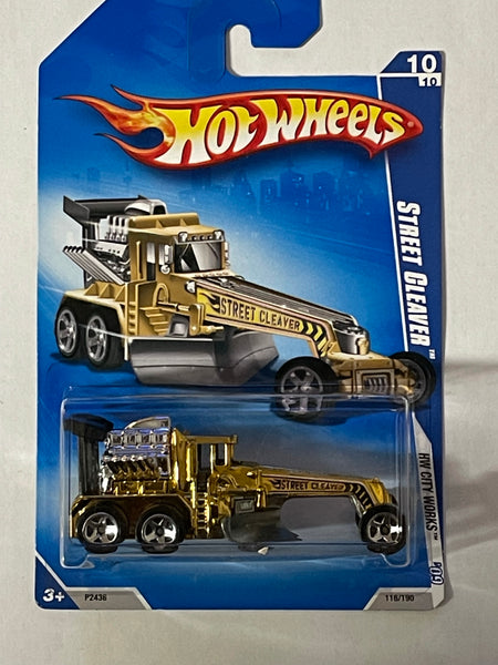 HOTWHEELS STREET CLEAVER GOLD
