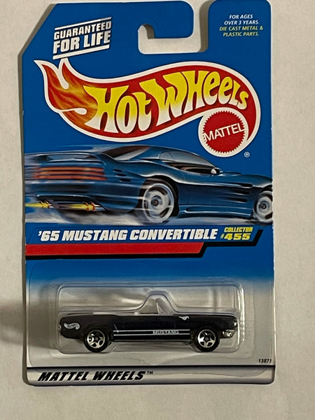 HOTWHEELS ‘65 MUSTANG CONVERTIBLE