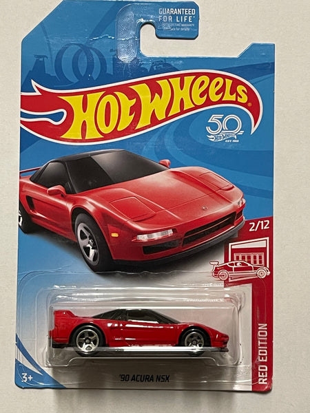 HOTWHEELS CARD DAMAGE ‘90 ACURA NSX