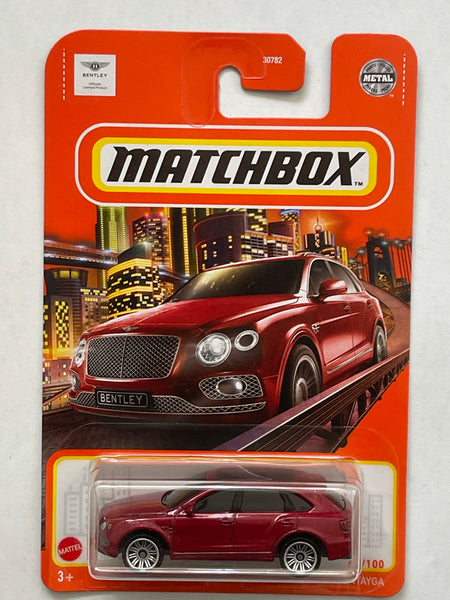 MATCHBOX BENTLEY BENTAYGA RED