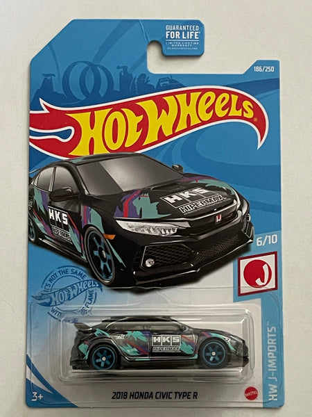 Hotwheels 2018 Honda Civic Type R Super Treasures Hunt