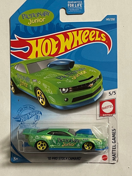HOTWHEELS ‘10 PRO STOCK CAMARO PICTIONARY JUNIOR