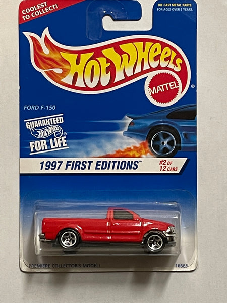 HOTWHEELS FORD F-150 RED