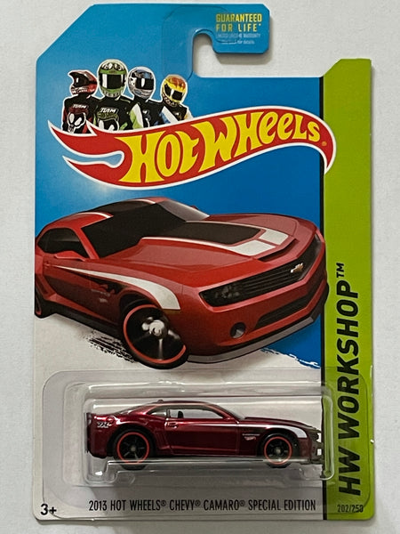 HOTWHEELS “2013 HOTWHEELS CHEVY CAMARO SPECIAL EDITION SUPER TREASURE HUNT”