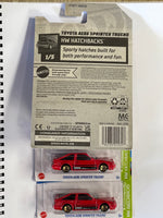 HOTWHEELS TOYOTA AE86 SPRINTER TRUENO “RED”