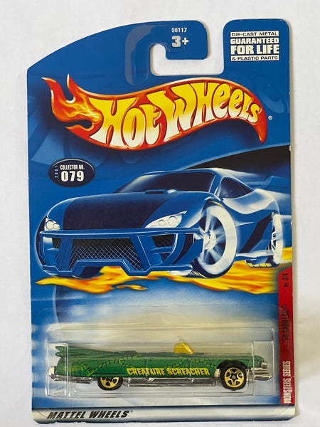 HOTWHEELS ‘59 CADILLAC GREEN