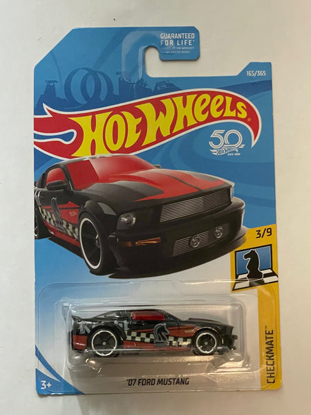 HOTWHEELS ‘07 FORD MUSTANG BLACK