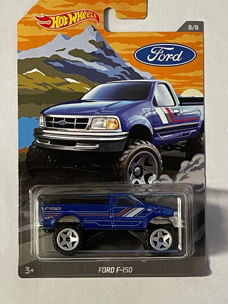 HOTWHEELS FORD F150 BLUE