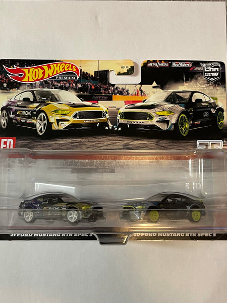 HOTWHEELS PREMIUM ‘20&21 FORD MUSTANG RTR SPEC 5