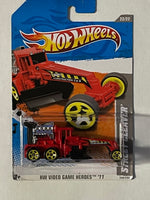 HOTWHEELS STREET CLEAVER RED