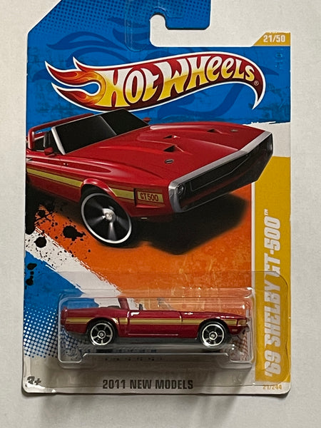 HOTWHEELS ‘69 SHELBY GT-500 RED