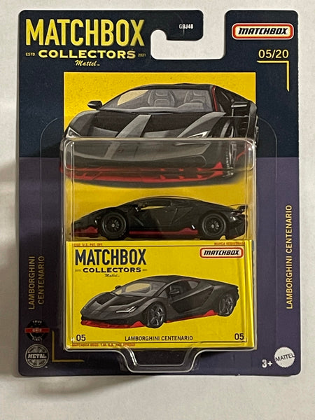 MATCHBOX LAMBORGHINI CENTENARIO