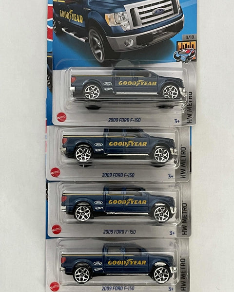 HOTWHEELS 2009 FORD F-150 GOODYEAR