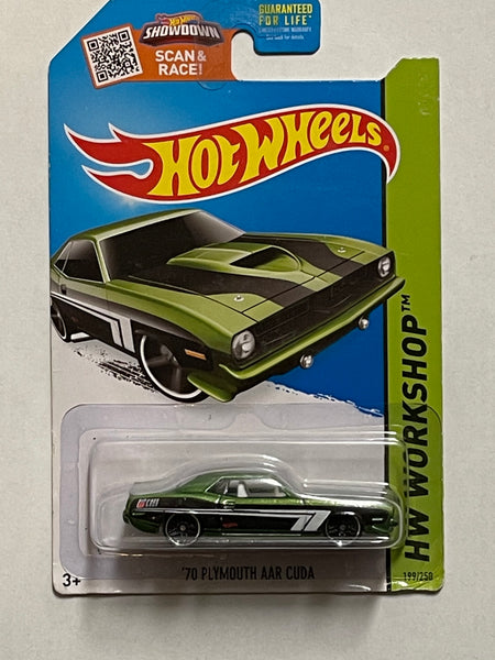 HOTWHEELS ‘70 PLYMOUTH AAR CUDA