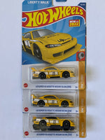 Hotwheels LB Super Silhouette Nissan Silvia (S15) Yellow