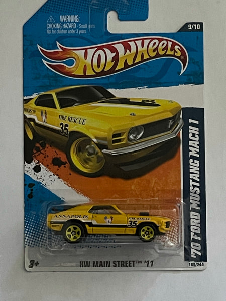 HOTWHEELS ‘70 FORD MUSTANG MACH 1