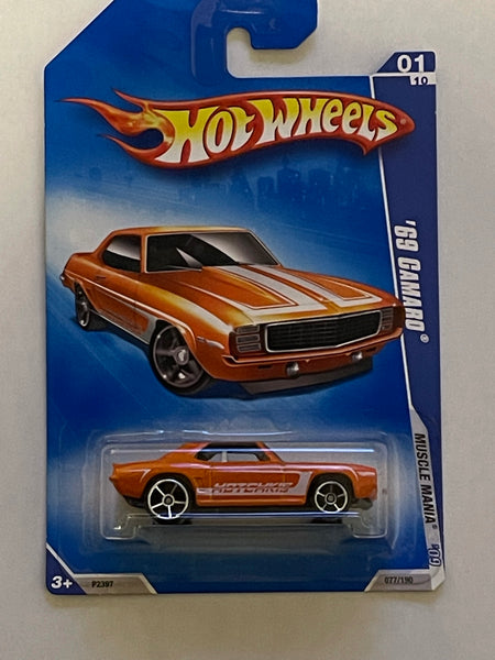 HOTWHEELS ‘69 CAMARO ORANGE