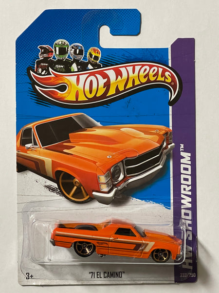 HOTWHEELS ‘71 EL CAMINO ORANGE