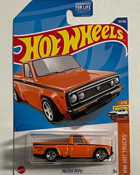 HOTWHEELS MAZDA REPU ORANGE