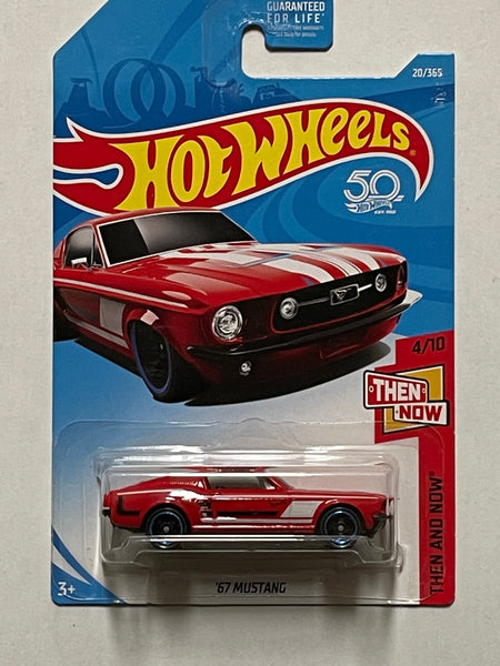 HOTWHEELS ‘67 MUSTANG RED