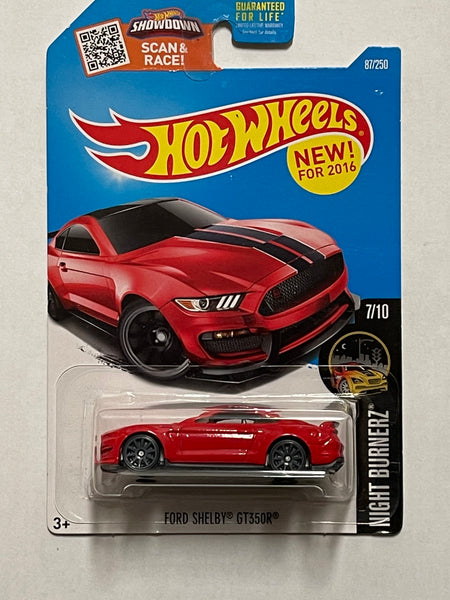 HOTWHEELS FORD SHELBY GT350R RED “ERROR”