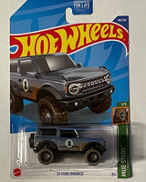Hotwheels ‘21 Ford Bronco Grey