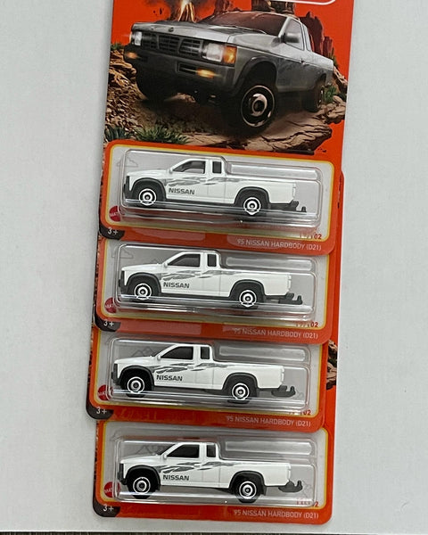 MATCHBOX ’95 NISSAN HARDBODY (D21) WHITE