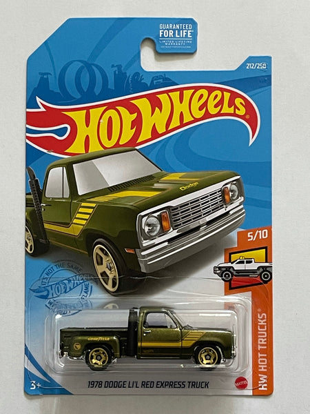 HOTWHEELS “1978 DODGE LI’L RED EXPRESS TRUCK TREASURE HUNT”