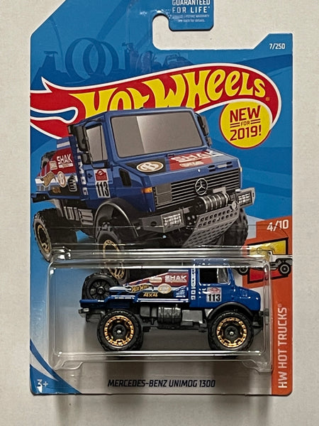 HOTWHEELS MERCEDES-BENZ UNIMOG 1300