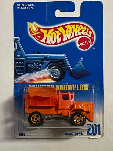HOTWHEELS OSKOSH SNOWPLOW