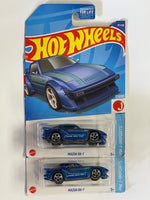 HOTWHEELS MAZDA RX-7 “BLUE “
