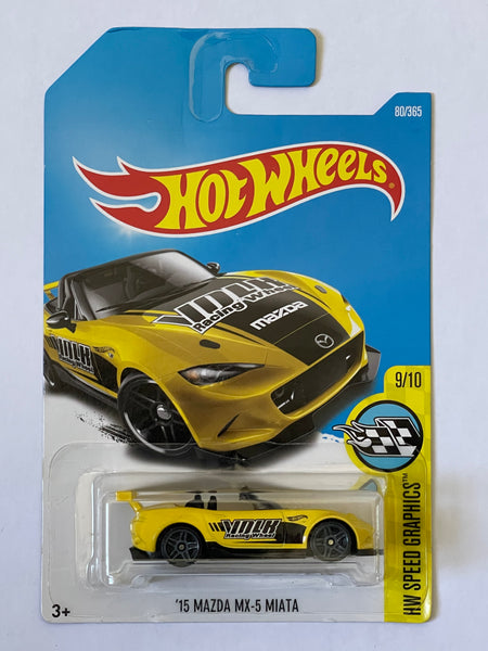 HOTWHEELS ‘15 MAZDA MX-5 MIATA