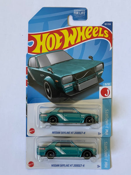 HOTWHEELS NISSAN SKYLINE HT 2000GT-X