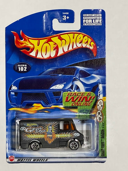 HOTWHEELS GRAVE RAVE WAGON