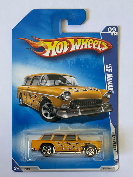 HOTWHEELS ‘55 NOMAD YELLOW