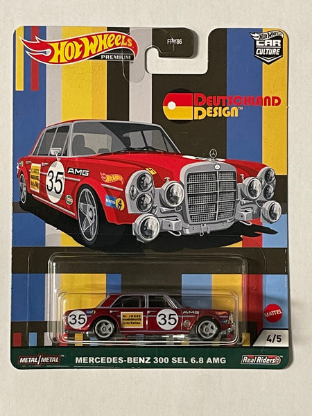 HOTWHEELS CAR CULTURE MERCEDES-BENZ 300 SEL 6.8 AMG