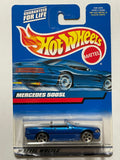 HOTWHEELS MERCEDES 500SL BLUE