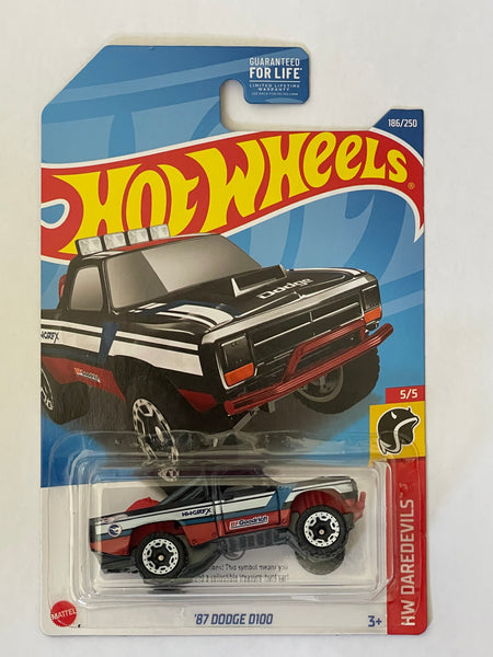 HOTWHEELS ‘87 DODGE D100 TREASURE HUNT