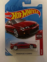 HOTWHEELS NISSAN SKYLINE GTR-R (BCNR33) RED